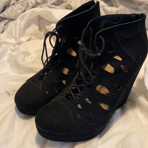 Lace Torrid Wedges